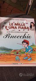Libro cartonato anni 90 Pinocchio Cristina d Avena