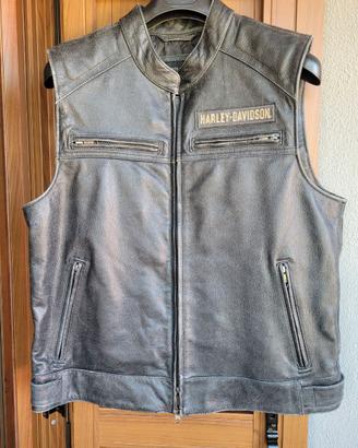 Gilet Pelle Harley-Davidson  Nuovo taglia L