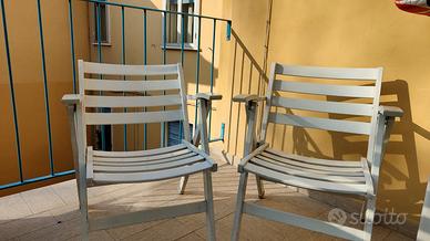 2 sedie vintage Foppapedretti 