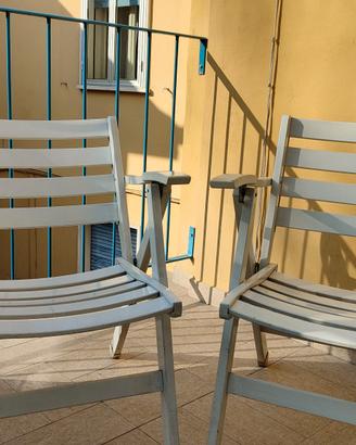 2 sedie vintage Foppapedretti 