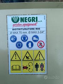 bio trituratore Negri R95