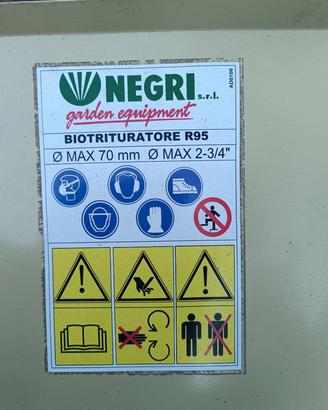 bio trituratore Negri R95