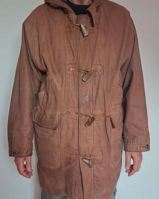 Giacca pelle Montgomery uomo