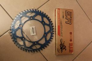 kit catena moto cross/enduro 