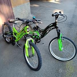 BICICLETTE 20 POLLICI BIAMMORTIZZATE 