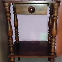 Tavolino Porta telefono e di servizio Anni 30/40