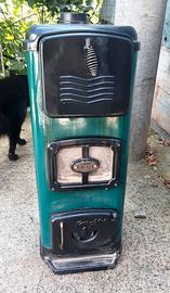 Stufa a legna vintage Sideros