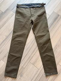 Pantaloni Chino Uomo Pull&Bear