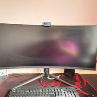 Monitor msi 34 curvo+Logitech G213+Mouse Msi+casse
