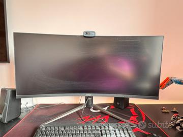 Monitor msi 34 curvo+Logitech G213+Mouse Msi+casse