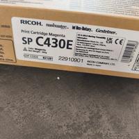 2 cartucce nere x  stampante RICOH SP C430E
