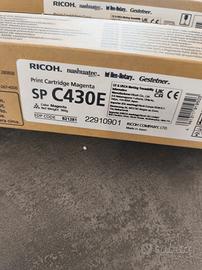2 cartucce nere x  stampante RICOH SP C430E