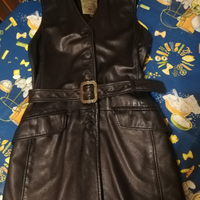 Gilet in vera pelle