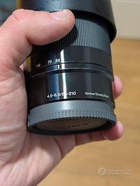 Sony E 55-210mm f/4.5-6.3 OSS | Teleobiettivo Stab
