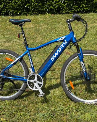 E-MTB Swifty AT656 con vari upgrade