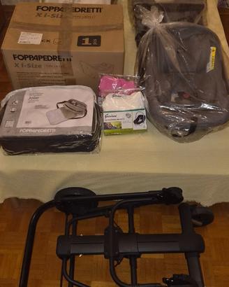 Kit Trio Foppapedretti+Piastra Isofix+Borsa+Extra