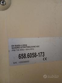 Quadro elettrico da cantiere 73A trifase