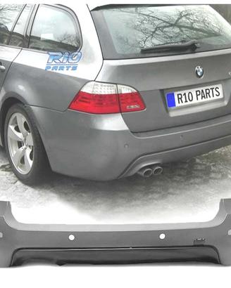 PARAURTI POSTERIORE BMW E61 TOURING LCI 07-10 LOOK