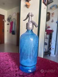 Bottiglia di seltz e sifone