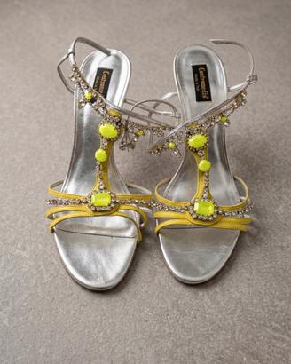 Sandalo, gioiello Contromedia. Cuoio