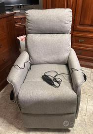 Poltrona elettrica reclinabile