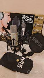 Microfono da studio Rode Nt1A