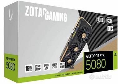 ZOTAC RTX 5080 SOLID CORE OC 16 GB