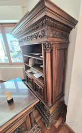 arredamento studio professionale antiquariato 800