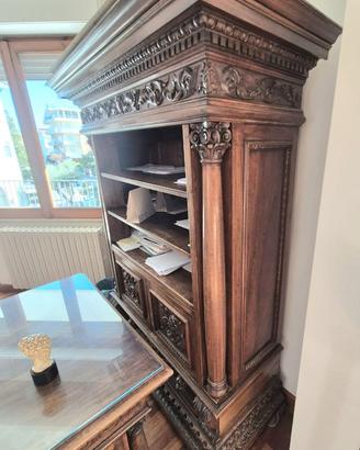 arredamento studio professionale antiquariato 800