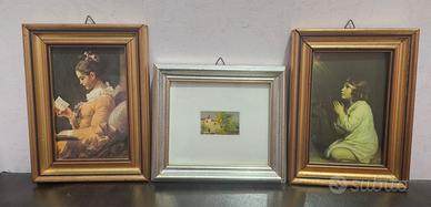 3 Quadretti Decorativi