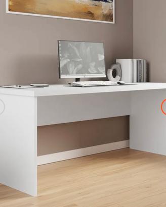 Scrivania ufficio bianca 165x80