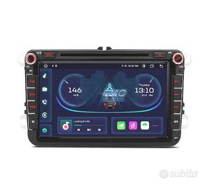 RADIO GPS ANDROID 14 PER VOLKSWAGEN VW GOLF POLO P
