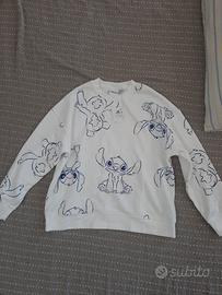 felpa donna disney lilo&stich