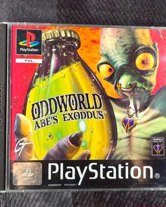 ODDWORLD ABE’S EXODDUS PS1 Black Label