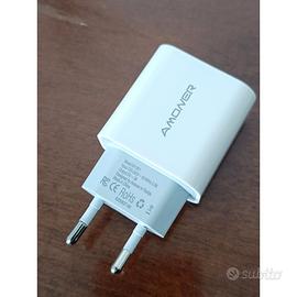 Caricabatterie da muro 3 porte USB Amoner