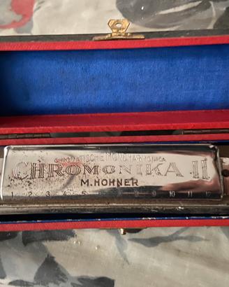 armonica chromonika  m.hohner vintage