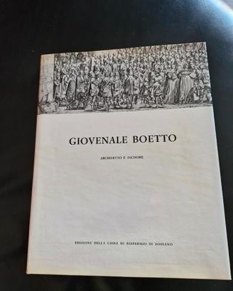 Libro vintage  Giovenale Boetto architetto 