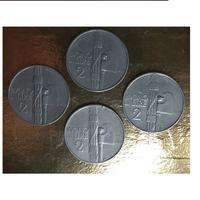LOTTO 4 monete 2 LIRE Buono 1923 -1924 Reg. Italia