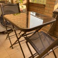 Set Tavolo con 2 sedie esterno