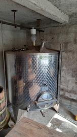 serbatoio 1000 litri inox come nuovo