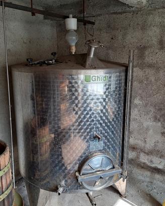 serbatoio 1000 litri inox come nuovo