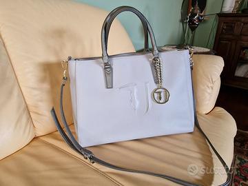 Borsa trussardi clearance bianca