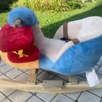 Dondolo peluche con suoneria Homcom