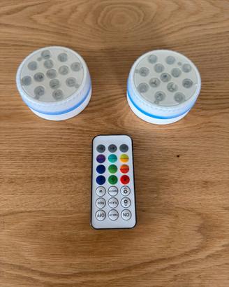 LED piscina multicolore con telecomando