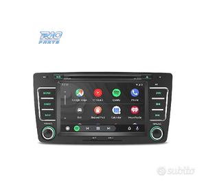 RADIO GPS ANDROID 10 PER SKODA OCTAVIA YETI 09-13