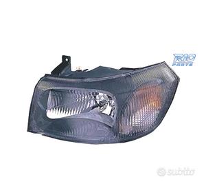 FANALE SINISTRO PER FORD TRANSIT 00-06 FONDO NERO