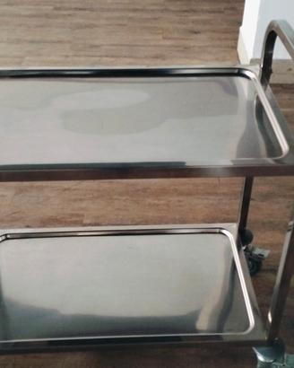 carrello acciaio inox