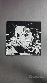 quadro demon slayer