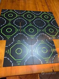 Lotto 8 Baseplate LEGO 32x32 Landing Pad Vintage