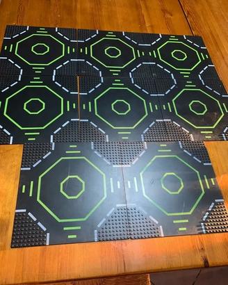 Lotto 8 Baseplate LEGO 32x32 Landing Pad Vintage